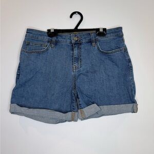 Vans fold bottom Denim Blue Women's Shorts size 29